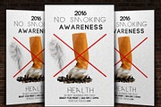 Say No to Smoking Flyer Template Ad