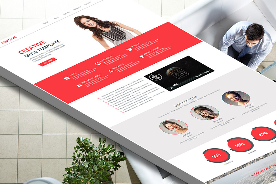 Ignition Muse Template