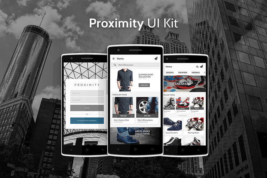 Proximity Android UI Kit