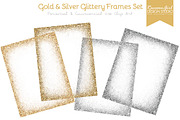 Gold & Silver Glittery Frames