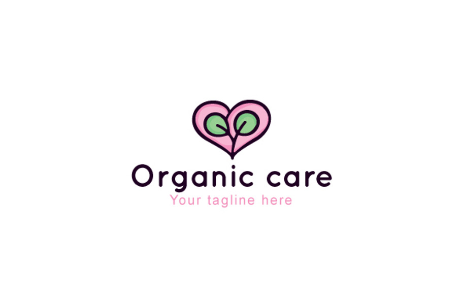 Organic Care - Nature Heart Logo