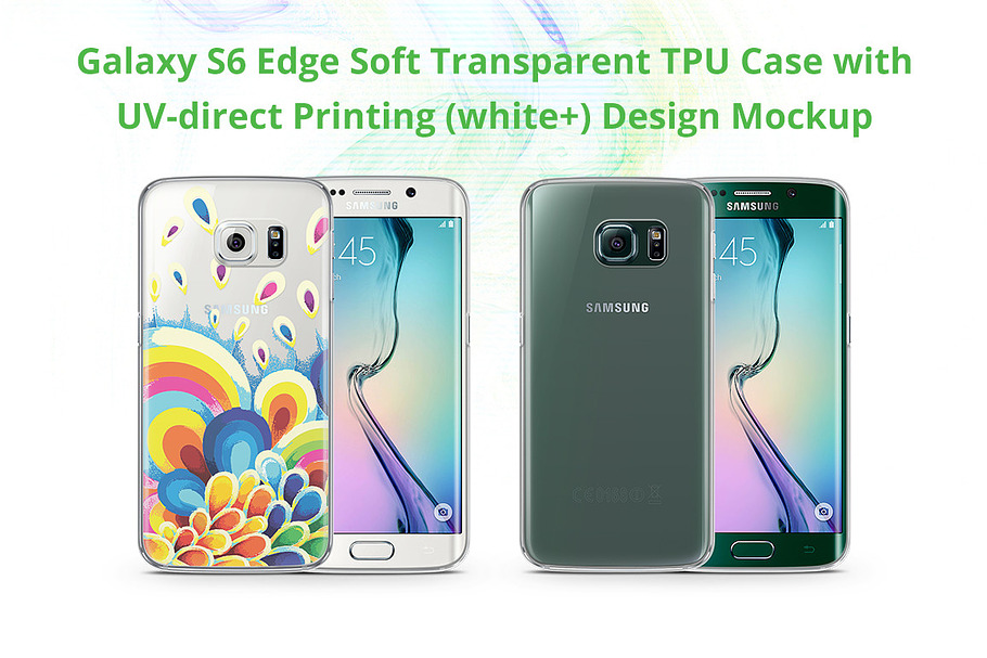 Galaxy S6 Edge TPU Case UV Print Moc