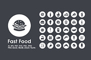 Fast Food icons