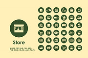Store icons