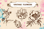 Vintage flowers
