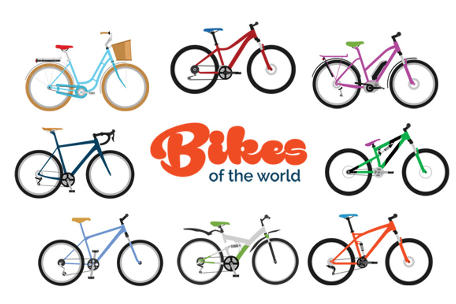 Bikes Of The World in Illustrations - product preview 8