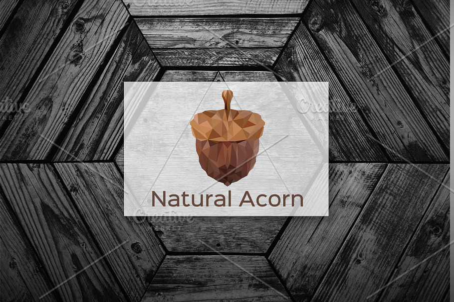 [68% off] Natural Acorn Logo