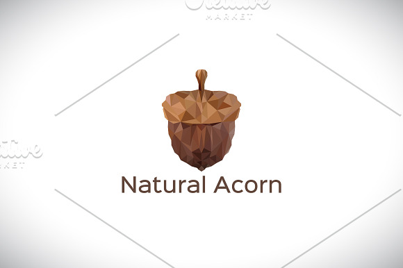 [68% off] Natural Acorn Logo in Logo Templates - product preview 1