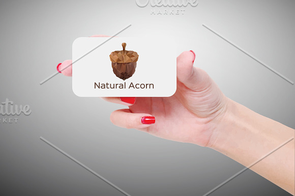 [68% off] Natural Acorn Logo in Logo Templates - product preview 3