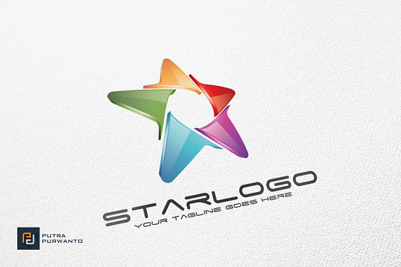Star - Logo Template in Logo Templates - product preview 1