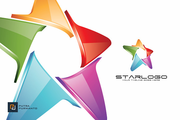 Star - Logo Template in Logo Templates - product preview 2