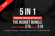 5 In 1 Budget Powerpoint Bundle