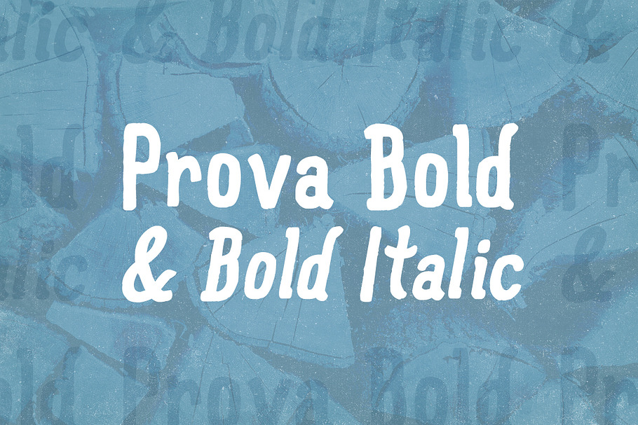 Prova Bold & Bold Italic in Display Fonts - product preview 8
