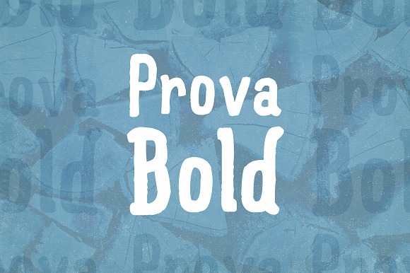 Prova Bold & Bold Italic in Display Fonts - product preview 3