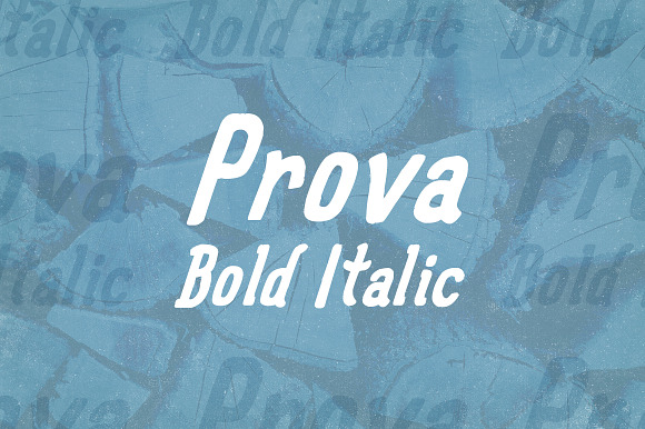 Prova Bold & Bold Italic in Display Fonts - product preview 6