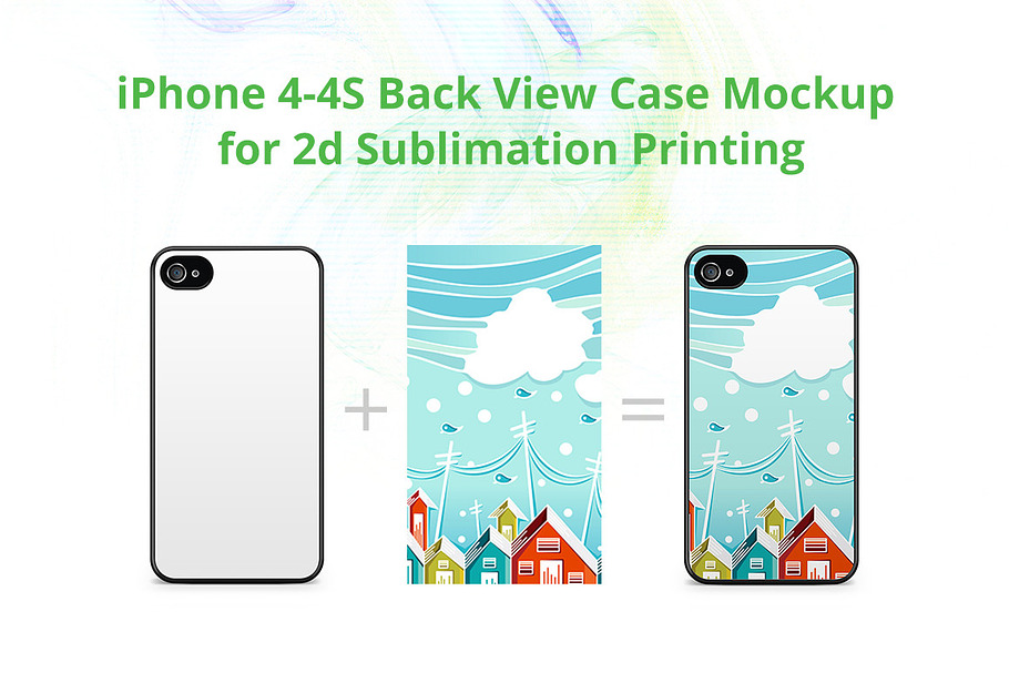 iPhone 4-4s 2d Case Mock-up