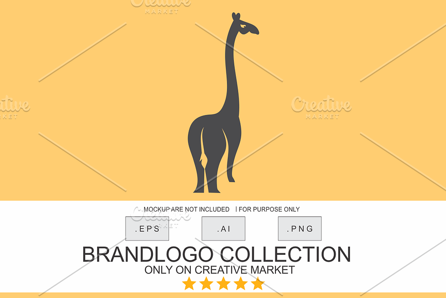 Giraffe in Logo Templates - product preview 8