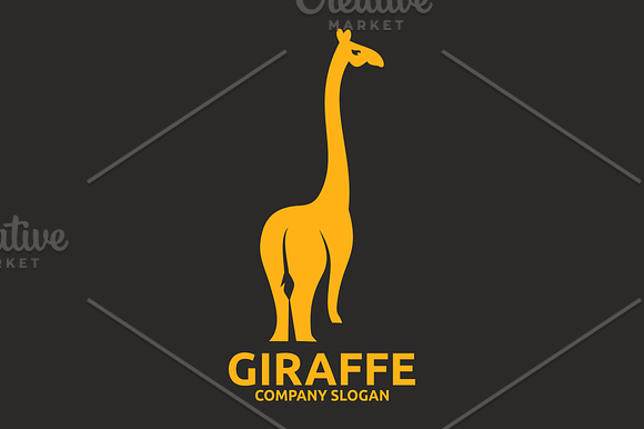 Giraffe in Logo Templates - product preview 1