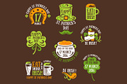 St.Patrick's Day Labels