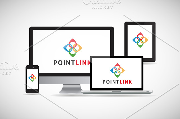 [68% off] Point Link - Logo Design in Logo Templates - product preview 2