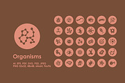 Organisms icons