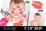 Love Kisses Lipstick Lips Overlay