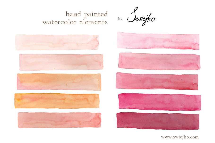 Watercolor - Stripes