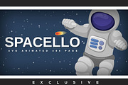 Spacello - SVG Animated 404 Page