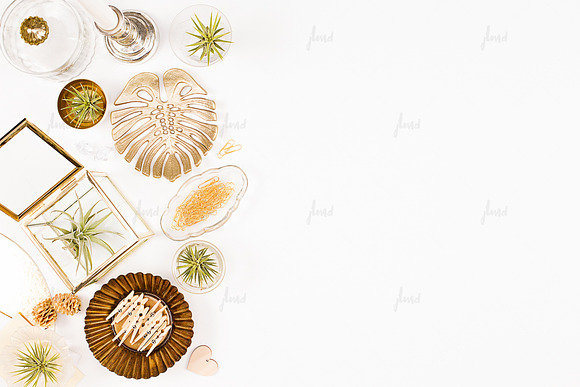 Styled desktop with air plants ♥ in Product Mockups - product preview 1