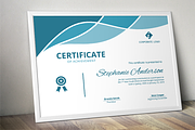 Modern docx certificate