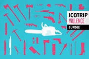 ICOTRIP - violence icon bundle