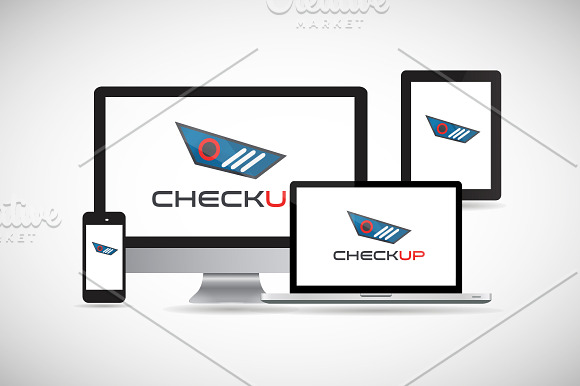 [68% off] CheckUP - Logo Design in Logo Templates - product preview 2