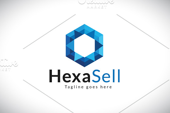 [68% off] Hexa Sell - Logo Design in Logo Templates - product preview 1