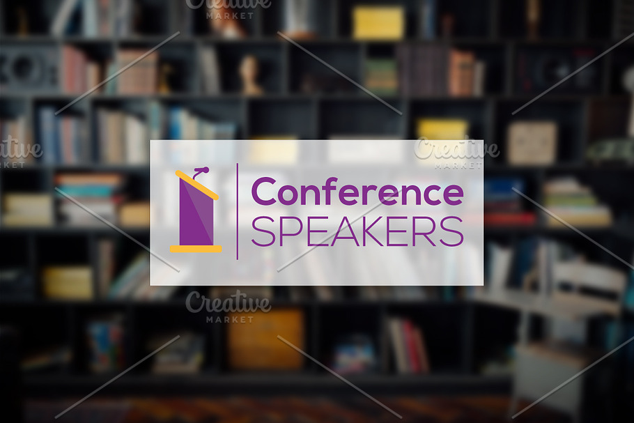 [68% off] Conference Speaker Logo in Logo Templates - product preview 8