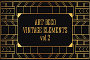 31 Art Deco Design Elements Vol.2