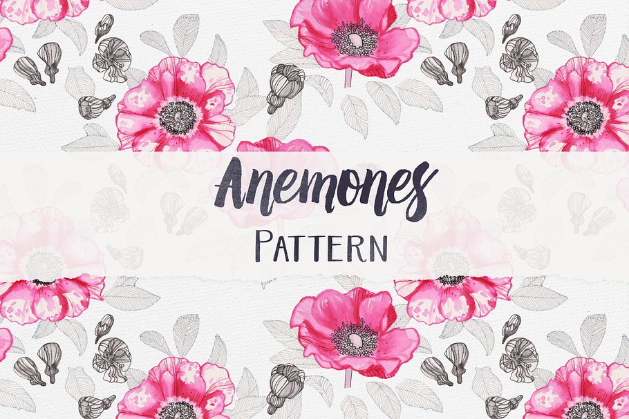 Anemones Pattern in Patterns - product preview 8