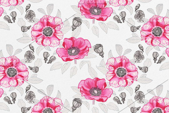 Anemones Pattern in Patterns - product preview 1