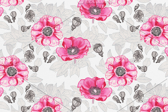 Anemones Pattern in Patterns - product preview 2