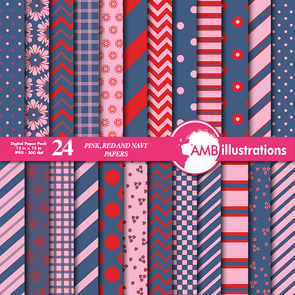 MIX AND MATCH AMB-529 in Patterns - product preview 8