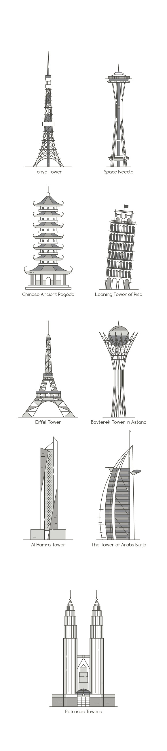 World's Famous Landmarks in Illustrations - product preview 5