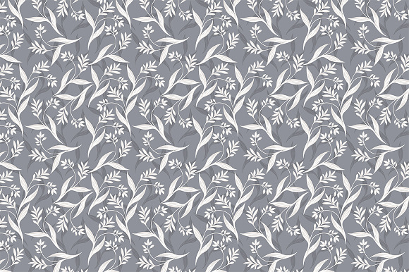 Set of floral seamless patterns in Patterns - product preview 1