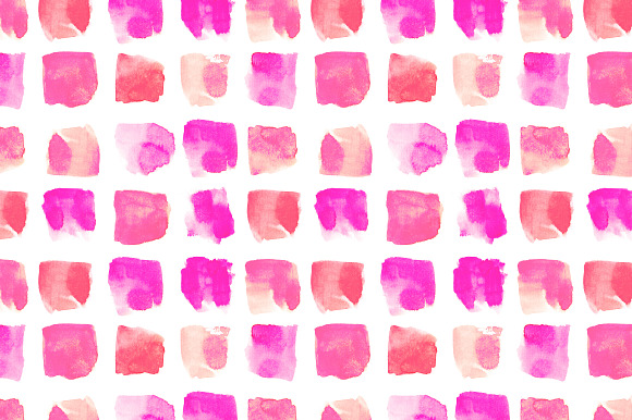 Watercolor pattern set in Patterns - product preview 4