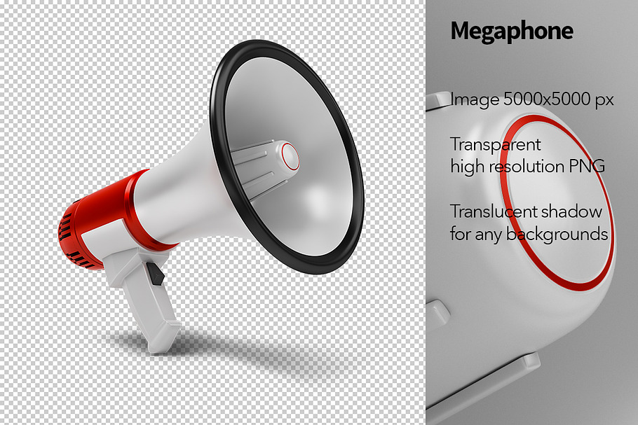 Megaphone in Illustrations - product preview 8