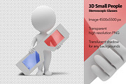 3D Small People - Stereoscopic Glass