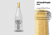 3D Small People - Bottle