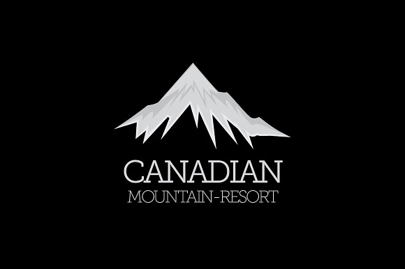 Logo Canadian Mountain Resort - nex in Logo Templates - product preview 3