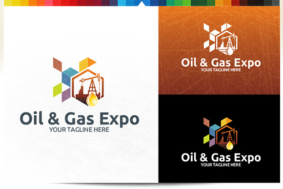 Oil and Gas Expo in Logo Templates - product preview 1