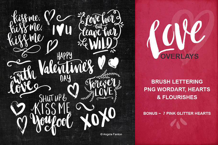 Love & Valentine's Overlays in Graphics - product preview 8