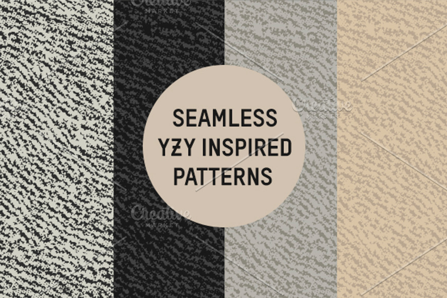 Seamless YZY Inspired Patterns