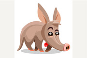 Aardvark vector illustration.